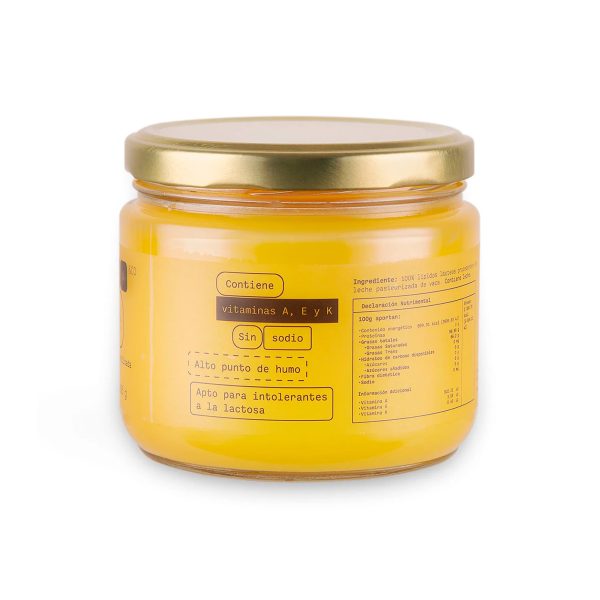 Ghee Mantequilla Clarificada YEMA