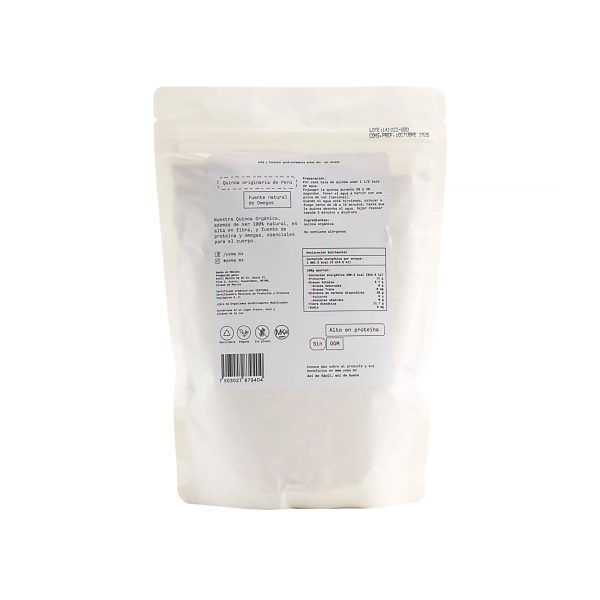 Quinoa Blanca Orgánica YEMA