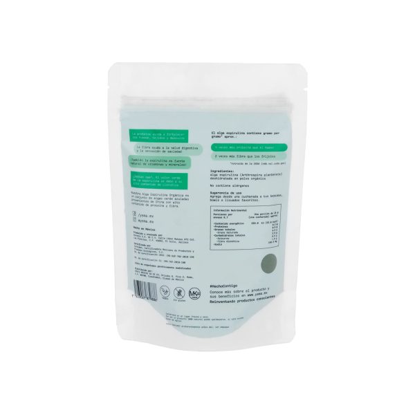 Alga espirulina orgánica en polvo YEMA