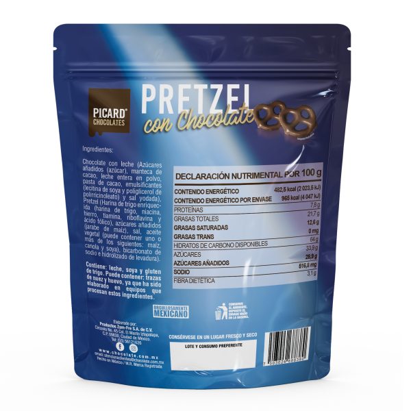 32641 Pretzels Cubiertos con Chocolate con Leche Picard 2 Pretzels Cubiertos con Chocolate Picard