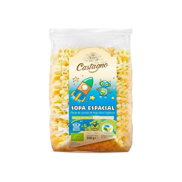 Pasta Espacial de Trigo Orgánica Castagno