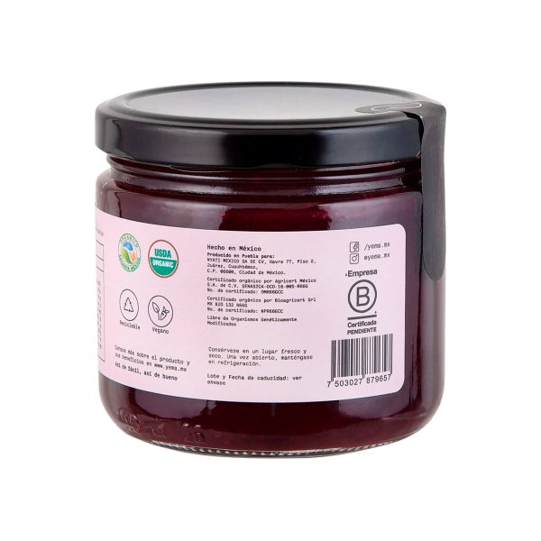 Mermelada de Zarzamora Orgánica YEMA