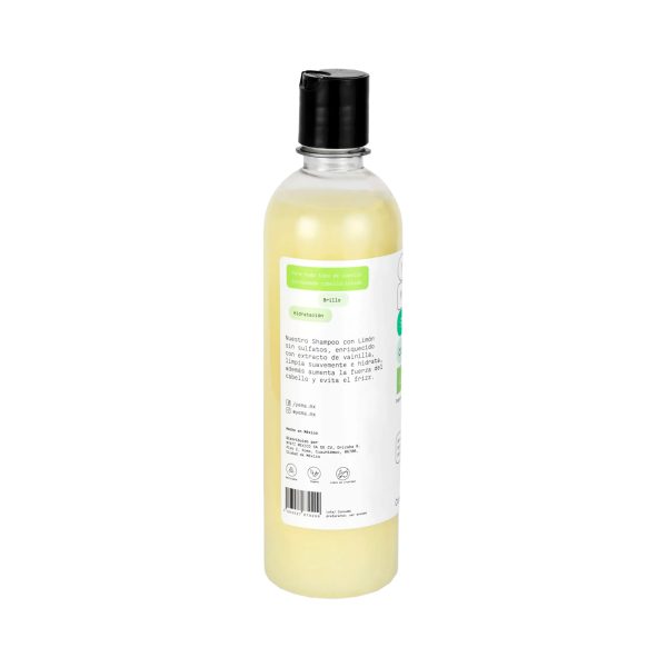 Shampoo con Limón Fuerza y Anti-frizz YEMA