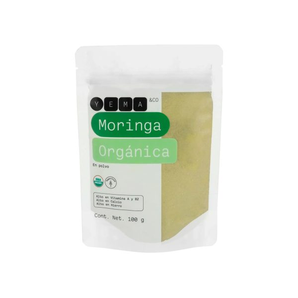 Moringa orgánica en polvo YEMA & Co