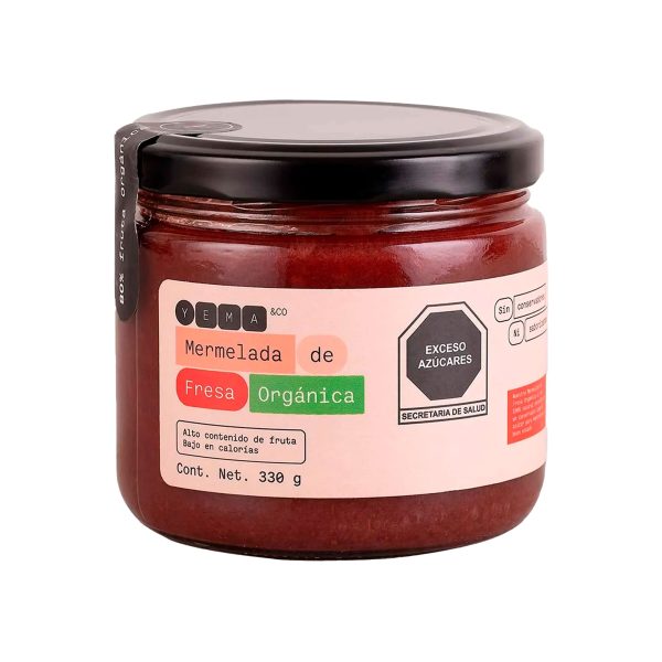 Mermelada de Fresa Orgánica YEMA