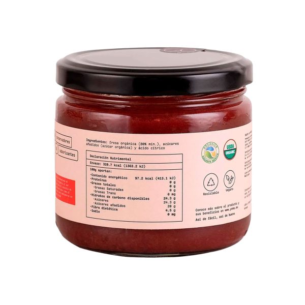 Mermelada de Fresa Orgánica YEMA
