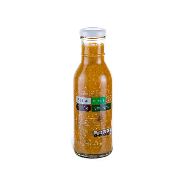 Salsa Verde con Chile Serrano YEMA