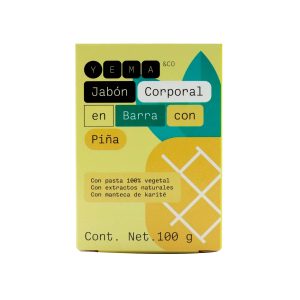 Jabón Corporal en Barra con Piña YEMA