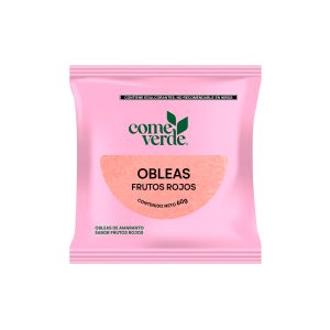 Obleas sabor Frutos Rojos