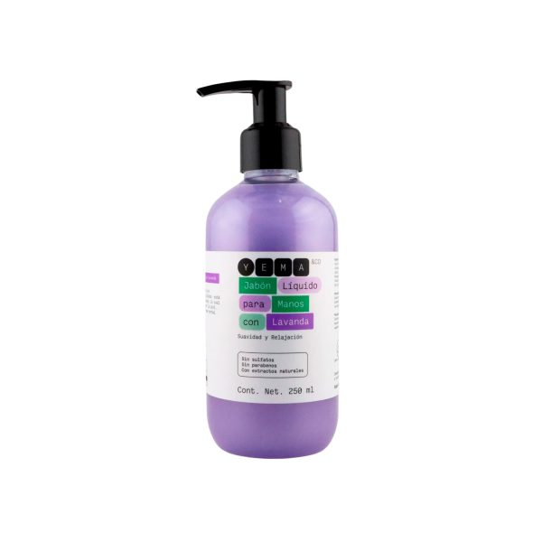 Jabón Líquido para Manos con Lavanda