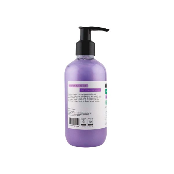 Jabón Líquido para Manos con Lavanda