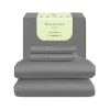 Sábanas de Bamboo Queen Gris 300 hilos
