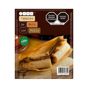 Tamales de Mole con Pollo
