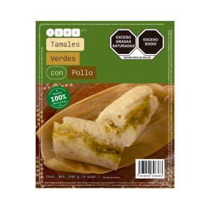 Tamales Verdes con Pollo