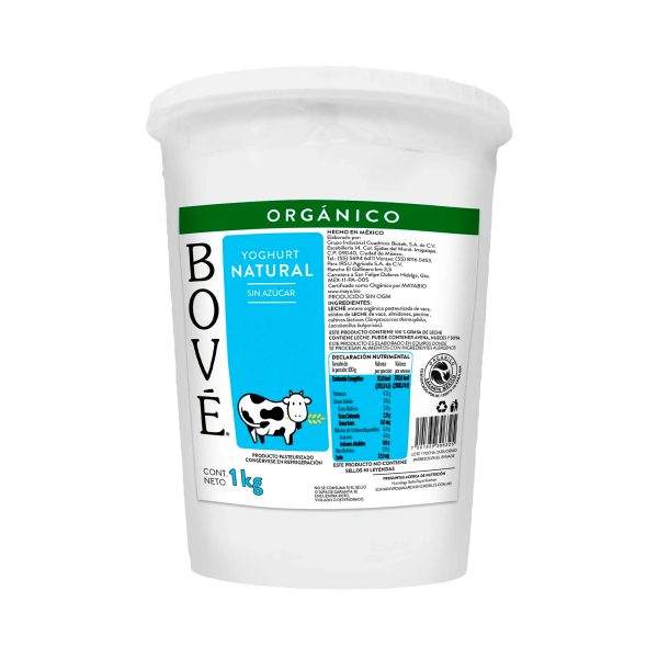 Yogurt Natural Orgánico Bové