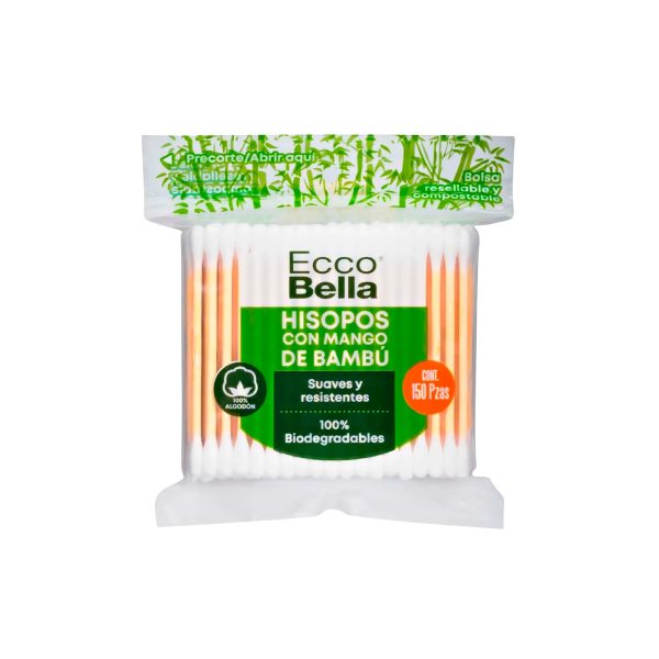 Hisopos de Bambú 100% Biodegradables