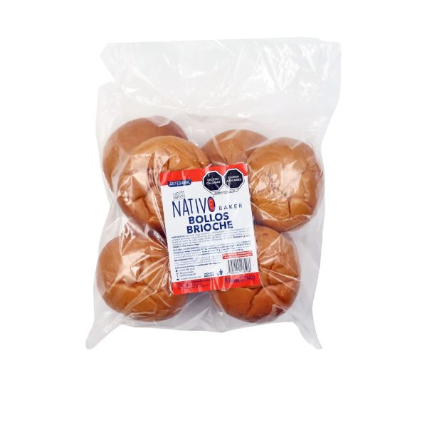 30185-Pan brioche hamburguesa Nativo-01 Pan Brioche con Mantequilla para Hamburguesa Nativo