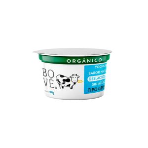 Yogurt Griego Deslactosado Orgánico Natural Bové