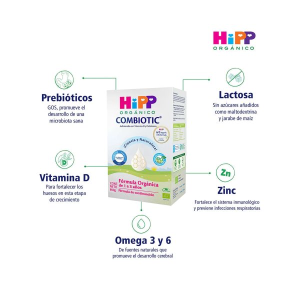 30212-Formula Infantil organica para bebe 1 a 3 a-02 Fórmula Orgánica Para Bebé 1 a 3 años Hipp