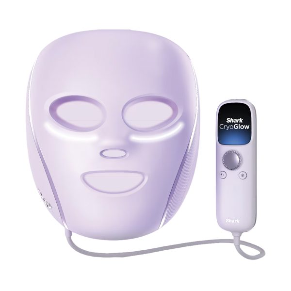 Shark CryoGlow Mascarilla Facial iQLED con Enfriamiento para Contorno de Ojos