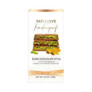 Chocolate Estilo Dubai con Relleno de Pistache