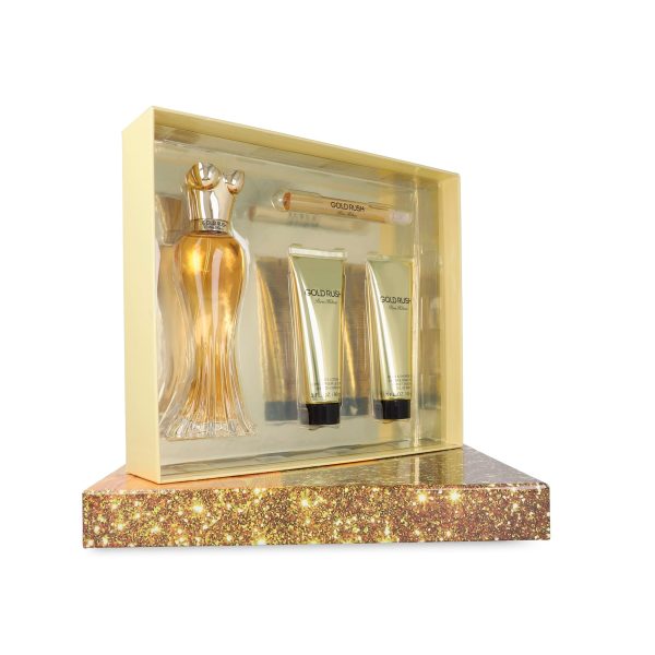 Set Paris Hilton Gold Rush 4 pzas