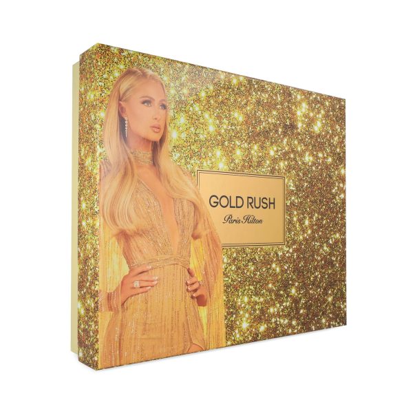 Set Paris Hilton Gold Rush 4 pzas