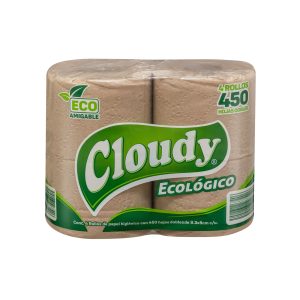 Papel Higiénico Ecológico 4 Rollos Cloudy