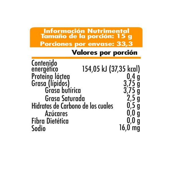 Crema Pasteurizada Orgánica Bové