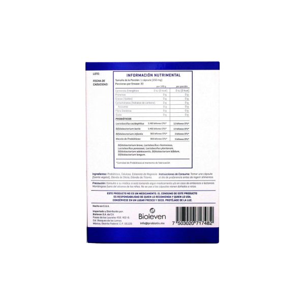 Probióticos 30 BP Probiotix