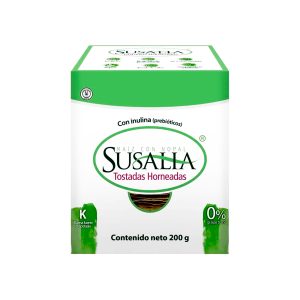 Tostadas Horneadas de Maíz y Nopal Susalia