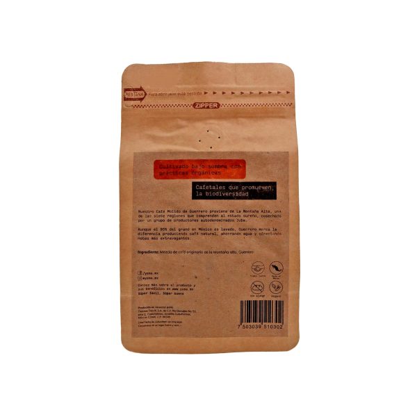 Café en Grano de Guerrero Montaña Alta YEMA
