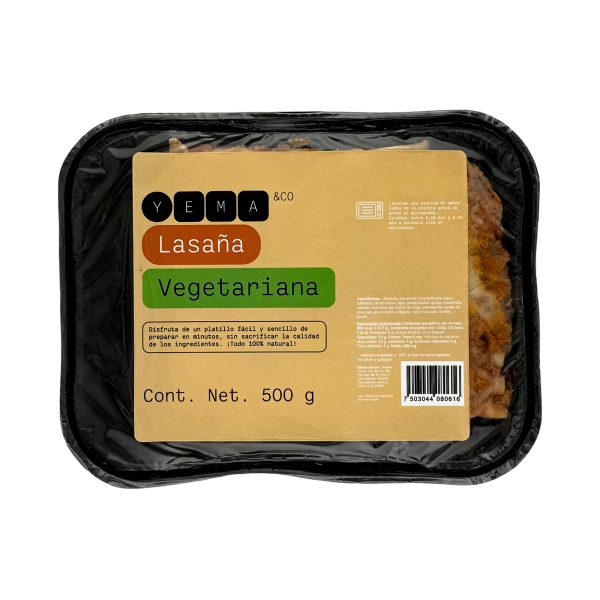 Lasaña Vegetariana YEMA
