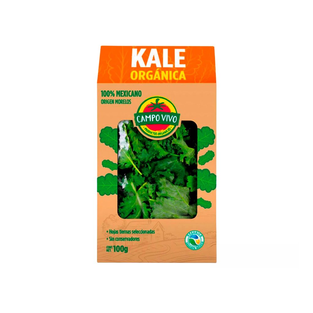 Ensalada Kale Orgánica Campo Vivo