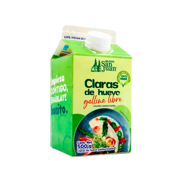 Claras de Huevo de Gallina Libre San Juan