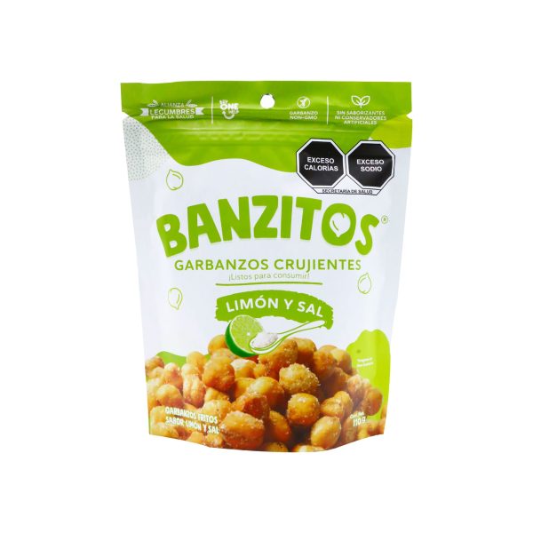 Garbanzos Crujientes con Limón y Sal Banzitos