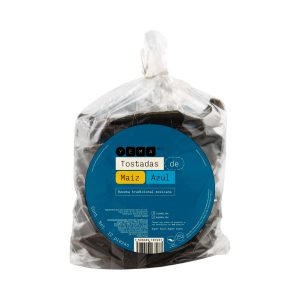 Tostadas de Maíz Azul YEMA