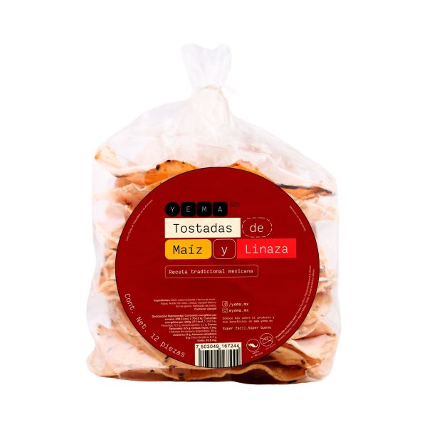 33811-Tostadas-de-maiz-y-linaza-1 Tostadas de Maíz con Linaza YEMA