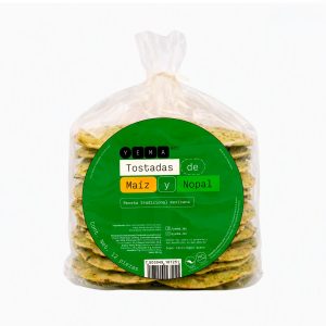 Tostadas de Maíz y Nopal YEMA
