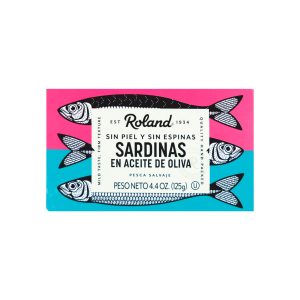 Sardina Deshuesada en Aceite de Oliva Roland