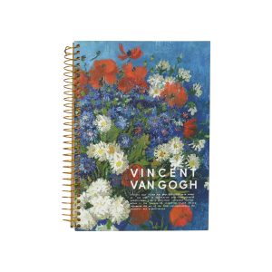 Libreta Diseño Van Gogh 150 Hojas Rayadas Velmont