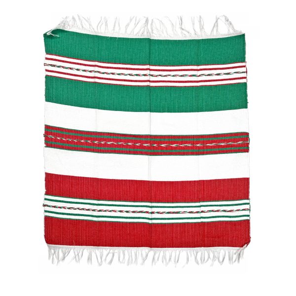 33409 servilleta-tricolor-02-extendida (1) Set de 4 Servilletas Tricolor Artesanías Arely