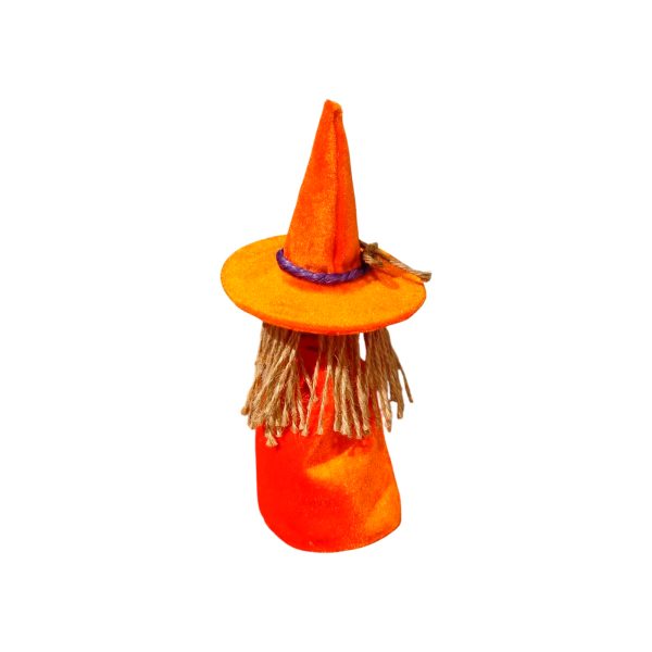 Brujita Decorativa Artesanal Color Naranja