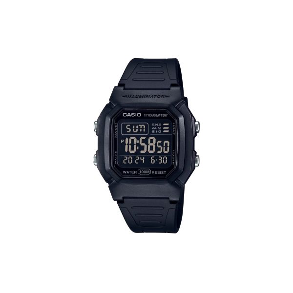 35411-RELOJ-CASIO-NEGRO Reloj Digital Casio W-800H-1BVCF Negro