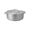 35732-arrocera-1 Arrocera Moven de Acero Inoxidable 6 Litros con Tapa