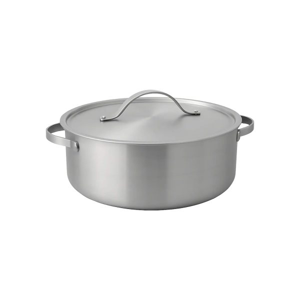 35732-arrocera-1 Arrocera Moven de Acero Inoxidable 6 Litros con Tapa