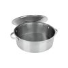 35732-arrocera-2 Arrocera Moven de Acero Inoxidable 6 Litros con Tapa