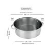 35732-arrocera-3 Arrocera Moven de Acero Inoxidable 6 Litros con Tapa