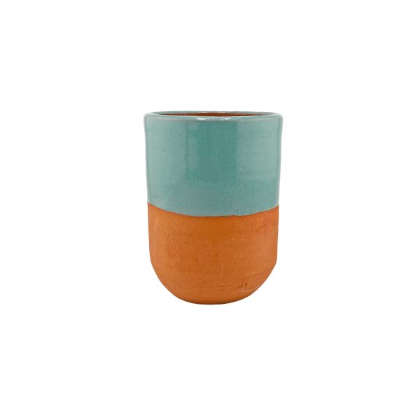 vaso-barro Vaso de Barro Rojo Artesanal Libre de Plomo